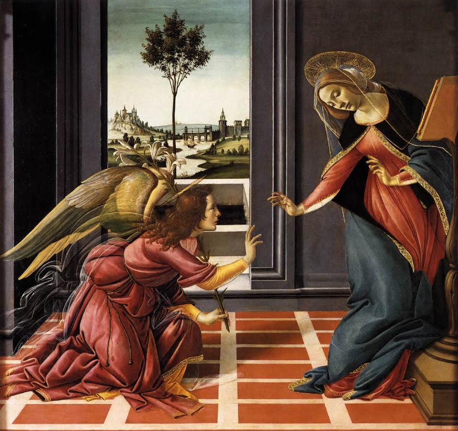 The Annunciation - Sandro Botticelli