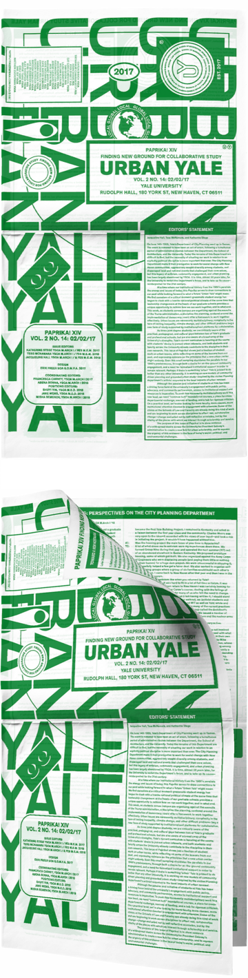 The cover of Urban Yale
